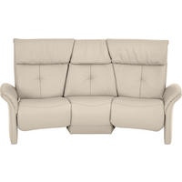 TRAPEZSOFA in Echtleder Creme  - Creme, KONVENTIONELL, Leder (208/107/103cm) - Himolla Komfortklass