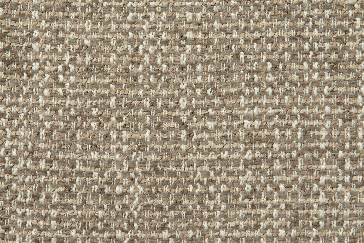 ARMLEHNSTUHL  in Eisen Webstoff, Mikrofaser  - Taupe/Schwarz, Design, Textil/Metall (62/83/60cm) - Novel