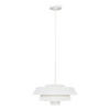 HÄNGLAMPA Elstead Brisbin 45.7/39.7  cm  - vit, Design, metall (45.7/39.7 cm) - Elstead Lighting