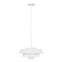 HÄNGELEUCHTE 45.7/39.7  cm    - Weiss, Design, Metall (45.7/39.7 cm) - Elstead Lighting