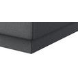 BOXSPRINGBETT 180/200 cm  in Schwarz  - Alufarben/Schwarz, KONVENTIONELL, Textil/Metall (180/200cm) - Dieter Knoll