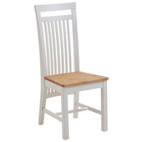 STUHL     - Laugenfarbig/Weiß, ROMANTIK / LANDHAUS, Holz (46/103/48cm) - Boxxx