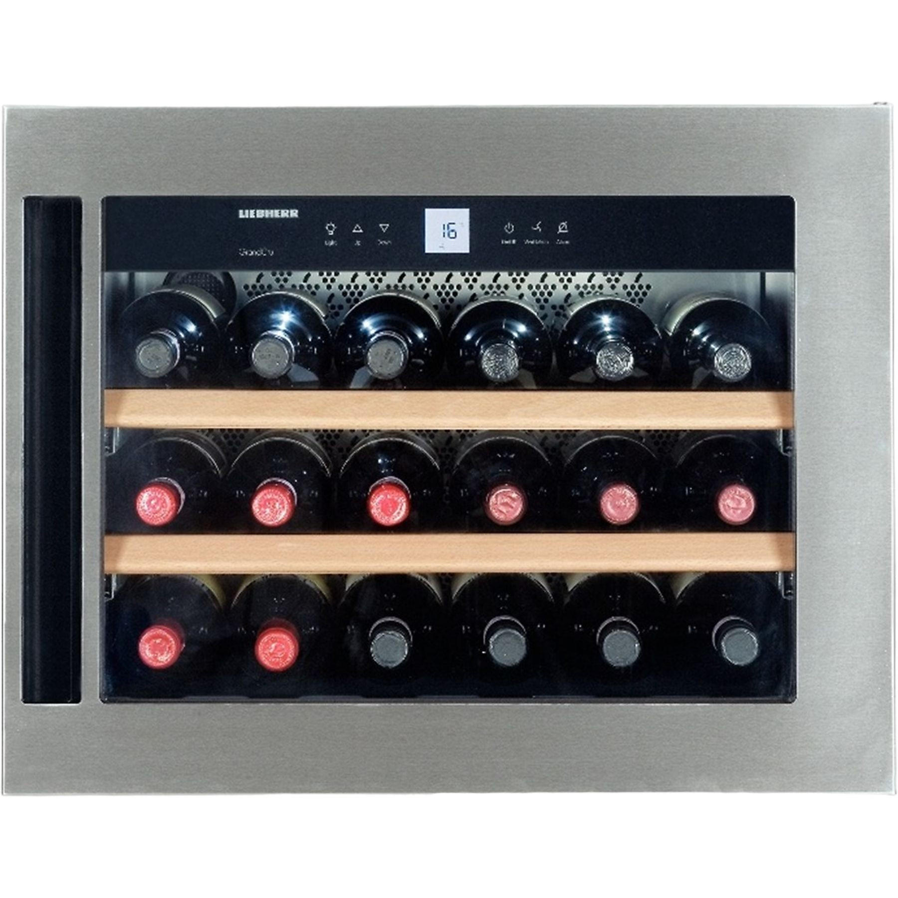 WEINKÜHLSCHRANK WKEes 553  - Edelstahlfarben, Basics, Metall (59,1/45,5/52,2cm) - Liebherr
