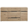 SIDEBOARD  in 165/82/44 cm  - Graphitfarben/Schwarz, Trend, Holzwerkstoff/Kunststoff (165/82/44cm) - Carryhome