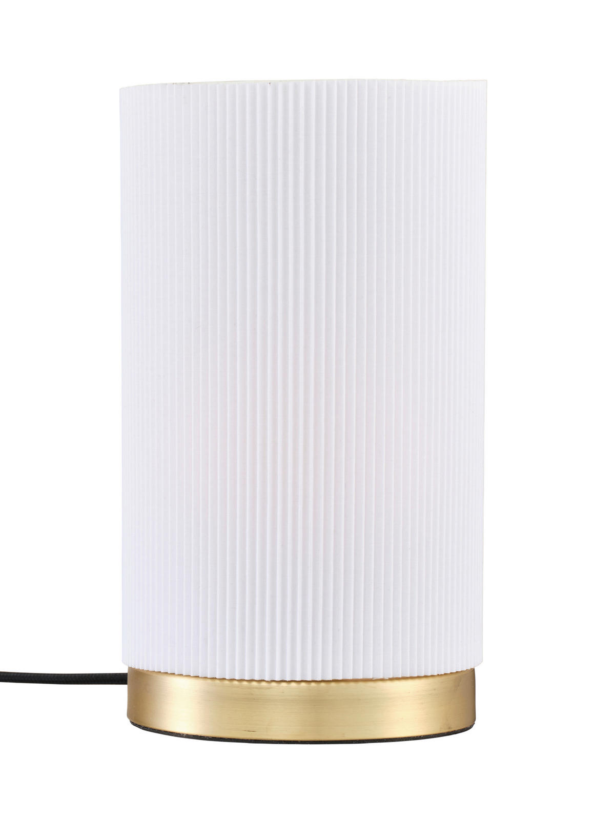 TISCHLEUCHTE PR Home Dora 25/25 cm   - Goldfarben/Braun, MODERN, Textil/Metall (25/25cm)