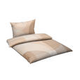 BETTWÄSCHE TANJA Satin 140/200 cm  - Beige, Design, Textil (140/200cm) - Novel