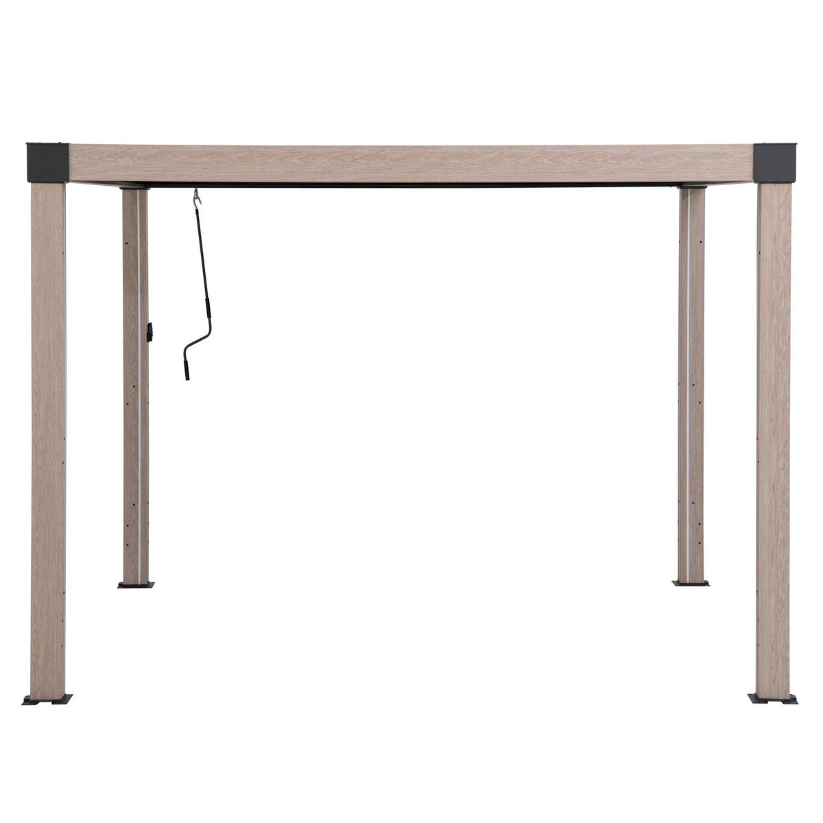 PAVILLON 306/223/306 cm   - Hellbraun/Anthrazit, Basics, Metall (306/223/306cm) - Modante