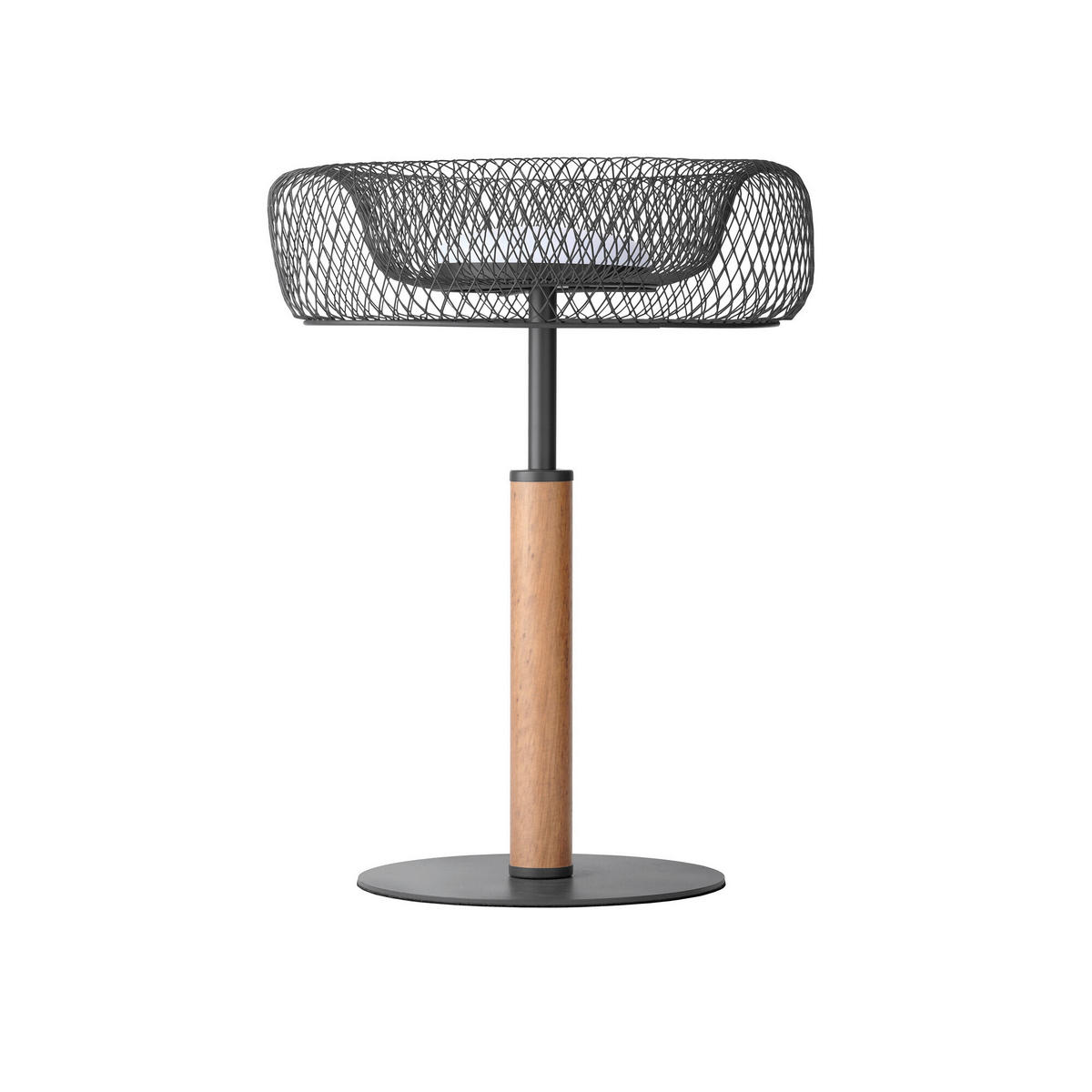 LED-TISCHLEUCHTE 30/40,3 cm   - Schwarz, Basics, Holz/Kunststoff (30/40,3cm) - Osram