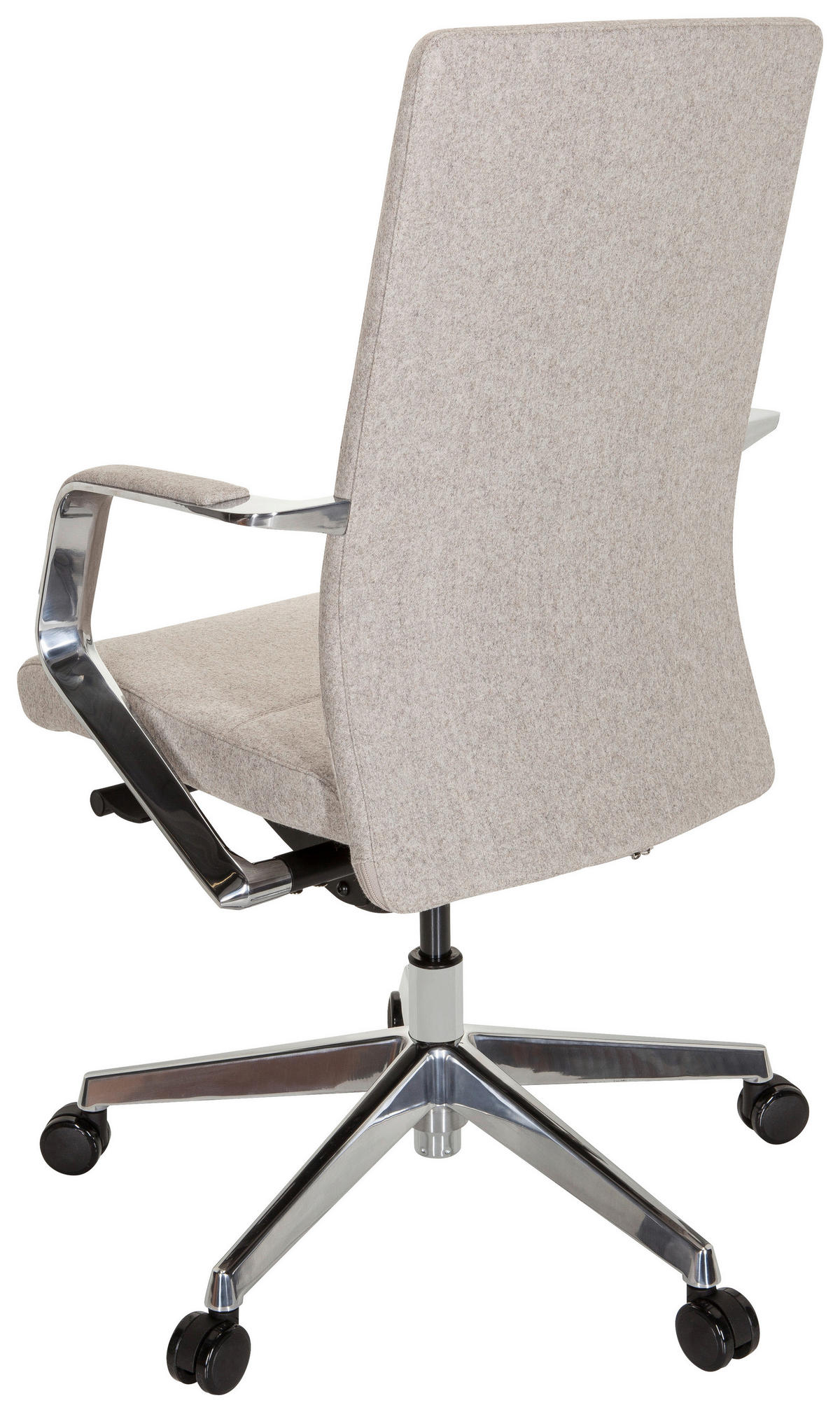 DREHSTUHL  in Flachgewebe Beige  - Beige/Silberfarben, MODERN, Kunststoff/Textil (60/105/60cm) - MID.YOU