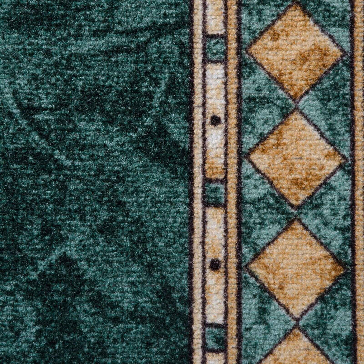 LÄUFER 80/250 cm FD  - Grün, KONVENTIONELL, Kunststoff/Textil (80/250cm)