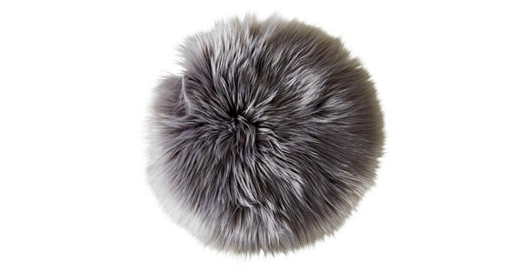 SITZKISSEN 32 cm - Silberfarben, Trend, Textil (32cm) - Novel