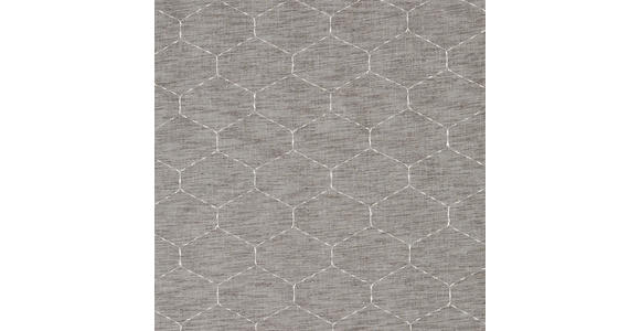 FERTIGVORHANG halbtransparent - Braun, Natur, Textil (140/245cm) - Esposa