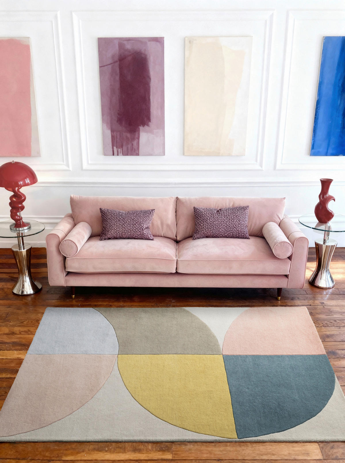 WOLLTEPPICH 120/170 cm Westminster Savile Creme, Multicolor rechteckig  - Multicolor/Creme, Basics, Textil (120/170cm) - Ted Baker