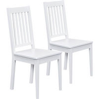 STOLSET 2 styck  - vit, Lifestyle, trä (42,5/95/50cm) - MID.YOU