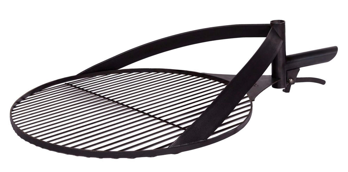 FEUERSCHALE  - Schwarz, Basics, Metall (94/110/94cm)
