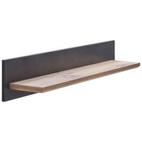 WANDBOARD Grau, Eichefarben  - Eichefarben/Grau, MODERN, Holzwerkstoff (145/22/22cm) - Hom`in