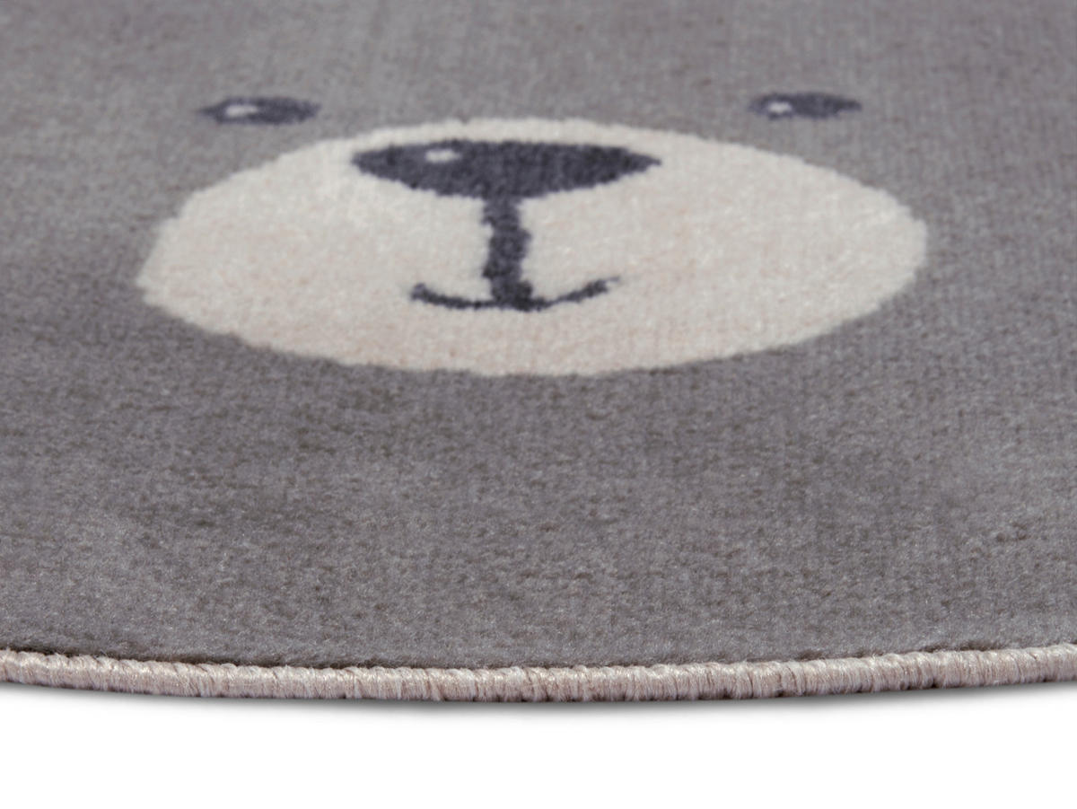 KINDERTEPPICH 100 cm Adventures  - Creme/Grau, Design, Kunststoff/Textil (100cm)