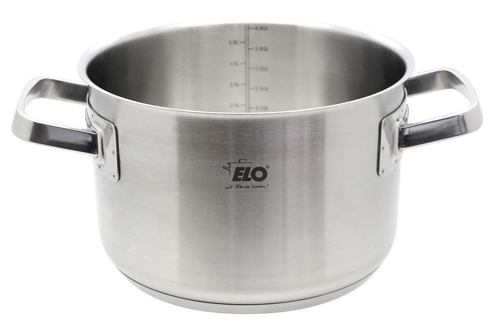 FLEISCHTOPF Profi Cuisine 6,5 L  - Silberfarben, Basics, Metall (24cm) - ELO