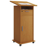 STOJEČI PULT - barve bukve, Basics, leseni material (60/50/120cm) - MID.YOU