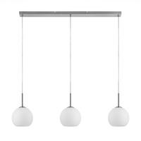 HÄNGELEUCHTE Leonie 110/20/150 cm   - Opal, Basics, Glas/Metall (110/20/150cm) - Novel