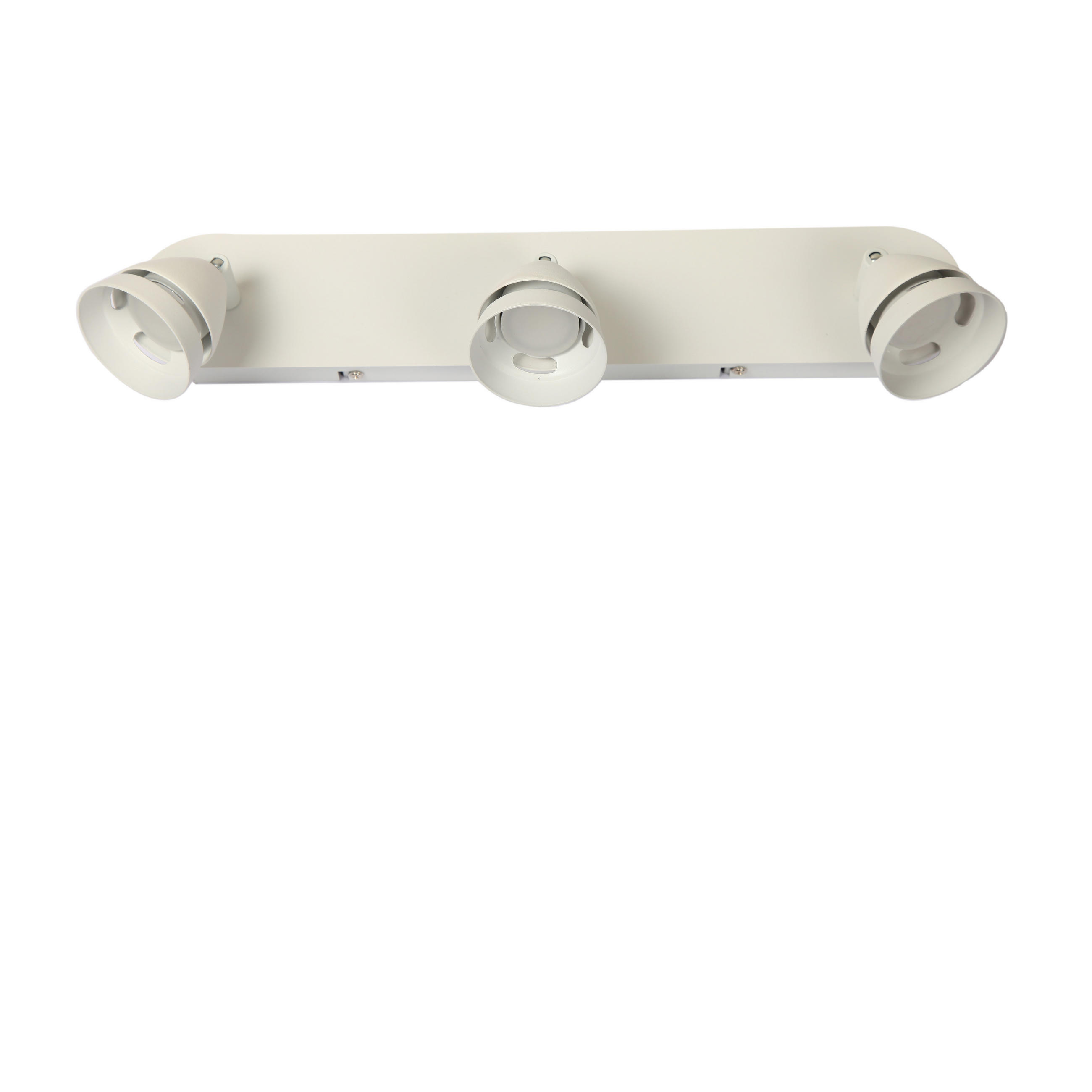 LED-STRAHLER 43/8/13 cm   - Weiß, Design, Metall (43/8/13cm) - Novel