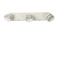 LED-STRAHLER 43/8/13 cm   - Weiß, Design, Metall (43/8/13cm) - Novel
