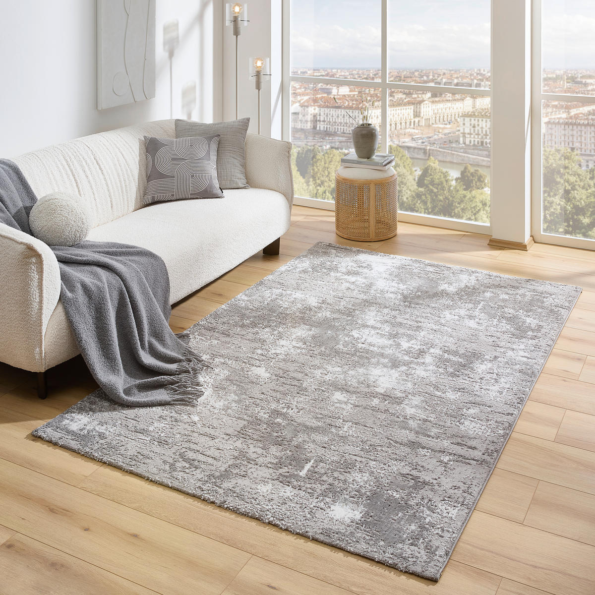 WEBTEPPICH 80/150 cm Esprit Grau, Beige  - Beige/Grau, Design, Textil (80/150cm) - Esprit