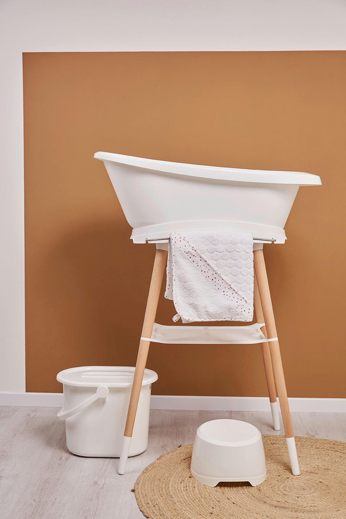 BABYBADEWANNE SENSE  - Weiß, Basics, Kunststoff (79,5/41,5/30,8cm) - Bebe Jou