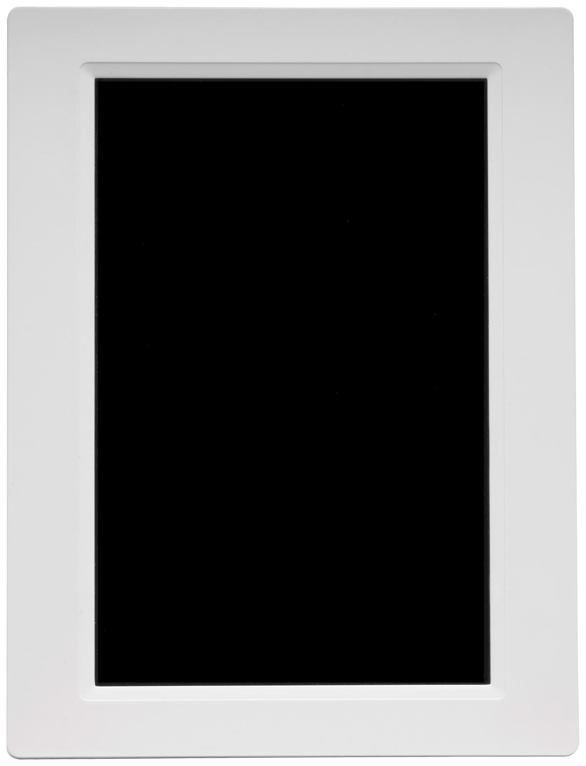 DIGITALER BILDERRAHMEN - Weiß, Design, Kunststoff (26,6/19,3/2,5cm) - DENVER