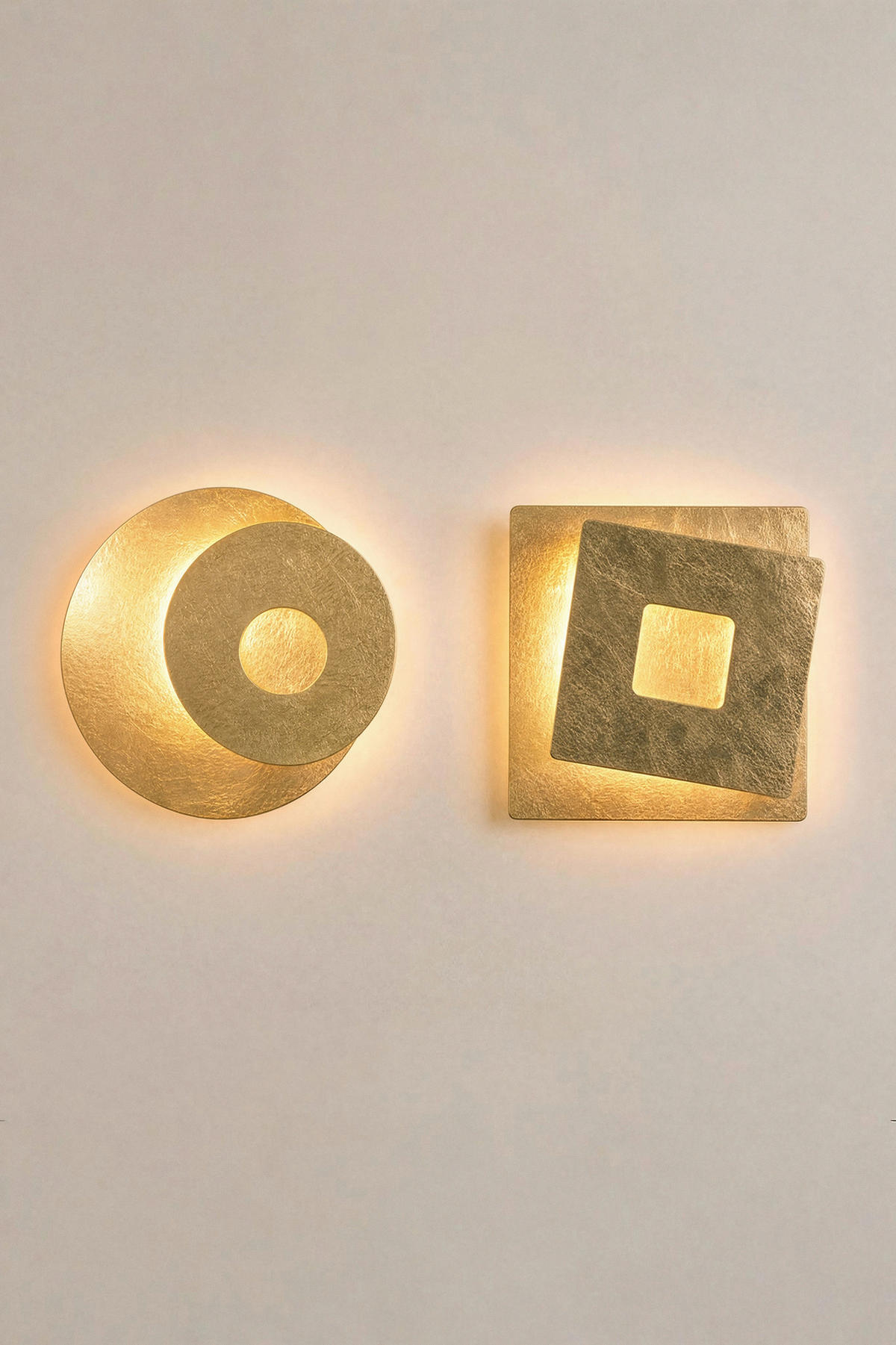 NÁSTENNÉ LED SVIETIDLO, 18/7,2 cm  - zlatá, Design, kov (18/7,2cm) - Trio Leuchten