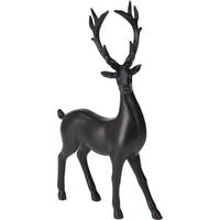 DEKORENTIER  - Schwarz, Basics, Kunststoff (18/6/29,5cm) - X-Mas