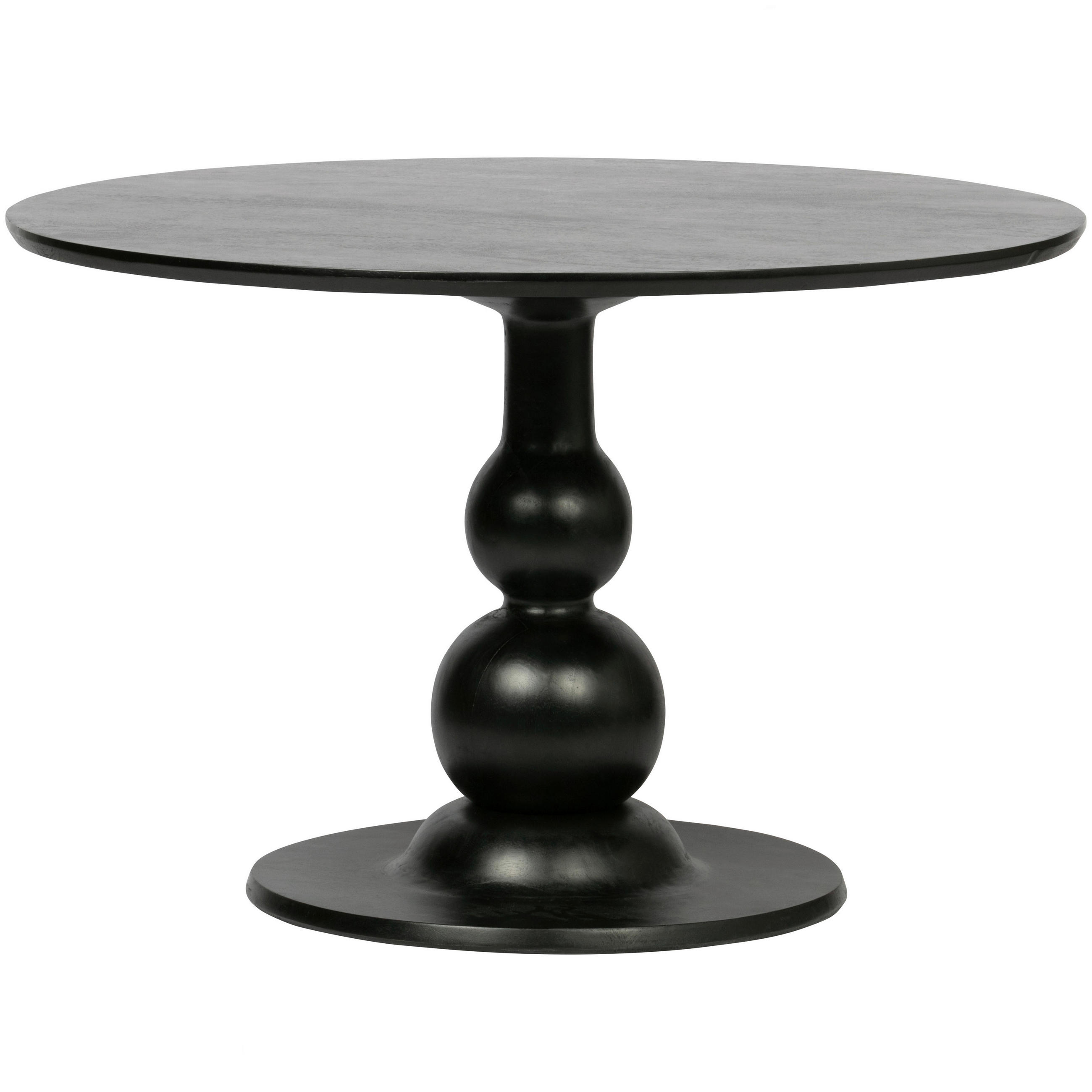 ESSTISCH in Holz 120/120/75 cm  - Schwarz, Design, Holz (120/120/75cm) - Livetastic