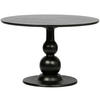 ESSTISCH in Holz 120/120/75 cm  - Schwarz, Design, Holz (120/120/75cm) - Livetastic