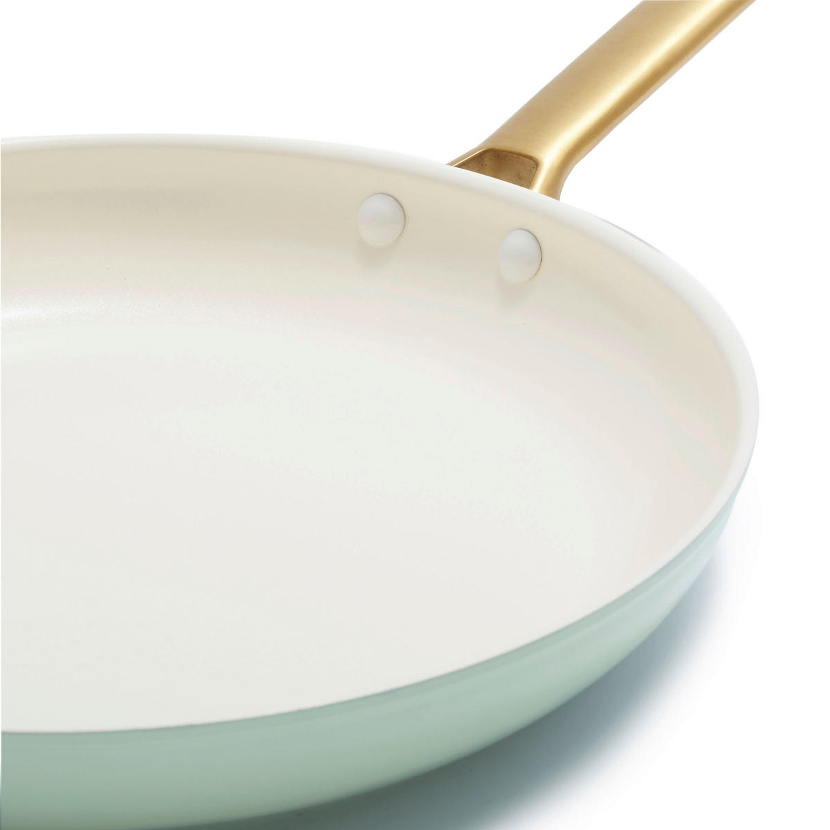 PFANNENSET Padova Reserve Aluminium, Edelstahl 2-teilig  - Goldfarben/Weiß, Basics, Metall (20 & 26cm) - GreenPan