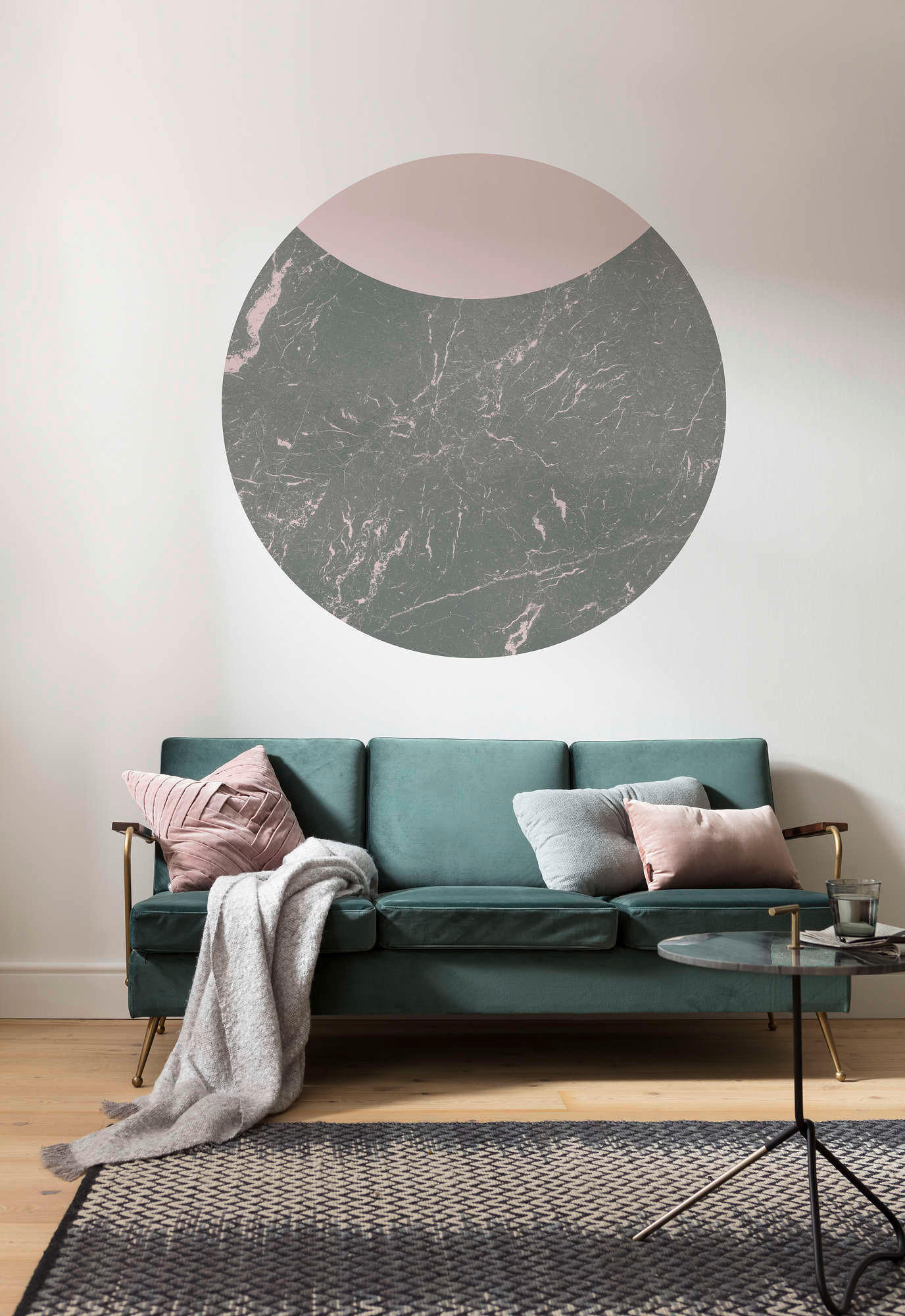 FOTOTAPETE  - Rosa/Grau, Trend, Papier (125cm) - Xora