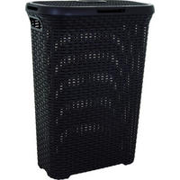 KOŠARA ZA PERILO - rjava, Basics, umetna masa (44/26/61cm) - Curver