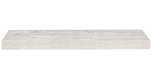 WANDBOARD Weiß, Eichefarben  - Eichefarben/Weiß, Design, Holzwerkstoff (60/3,8/23,5cm) - Carryhome