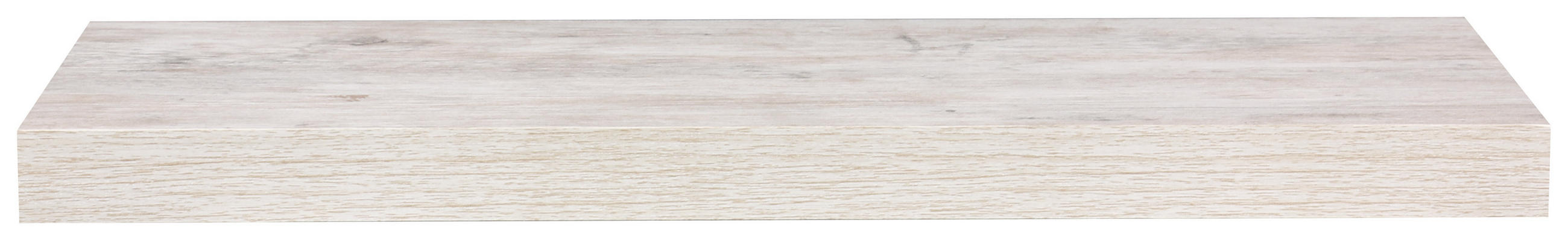 WANDBOARD Weiß, Eichefarben - Eichefarben/Weiß, Design, Holzwerkstoff (60/3,8/23,5cm) - Carryhome