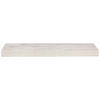 WANDBOARD Weiß, Eichefarben  - Eichefarben/Weiß, Design, Holzwerkstoff (60/3,8/23,5cm) - Carryhome