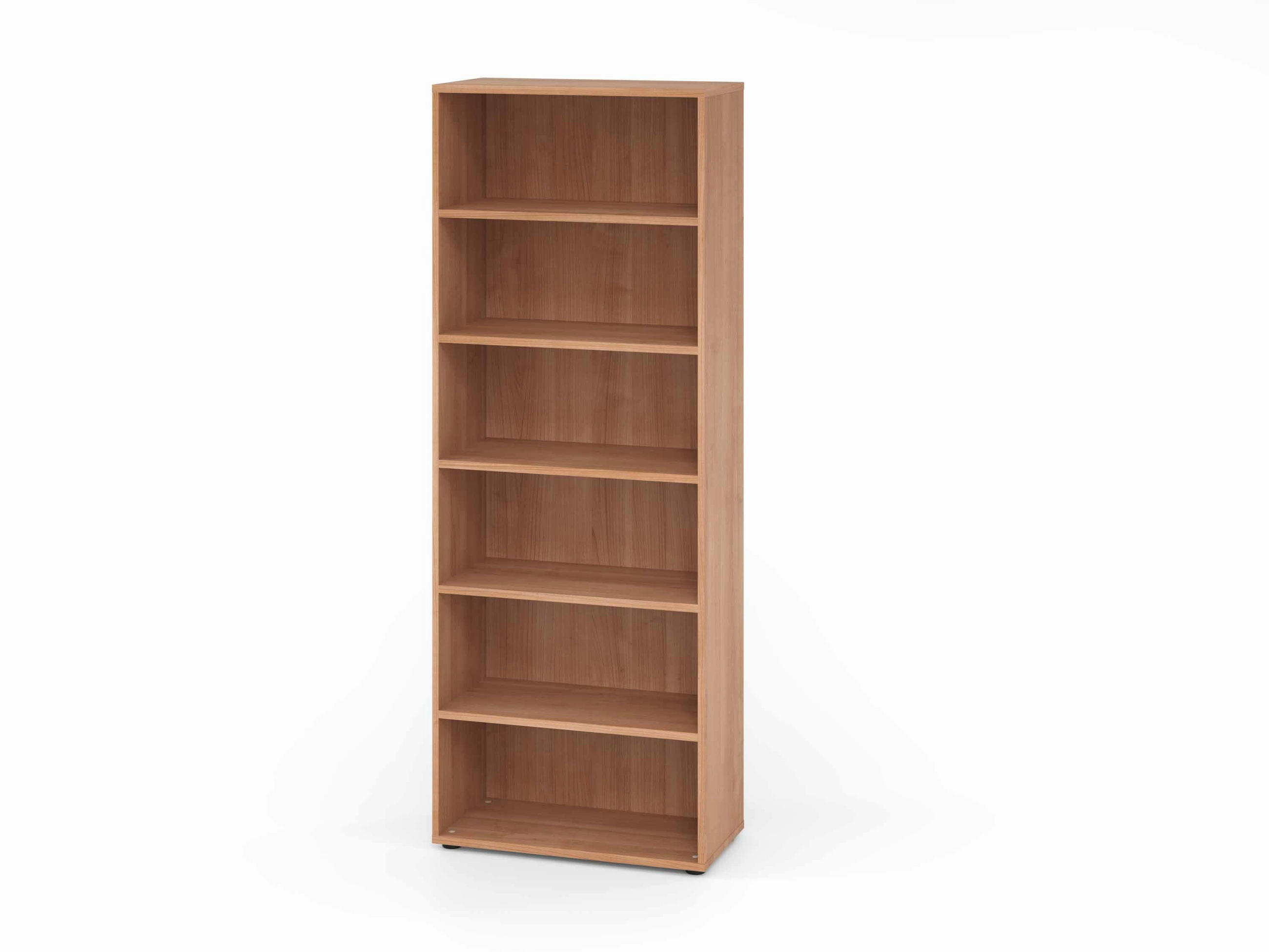 AKTENREGAL Nussbaumfarben  - Nussbaumfarben, Basics, Holzwerkstoff (80/215,6/40cm) - Venda