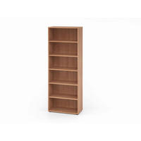 AKTENREGAL Nussbaumfarben  - Nussbaumfarben, Basics, Holzwerkstoff (80/215,6/40cm) - Venda