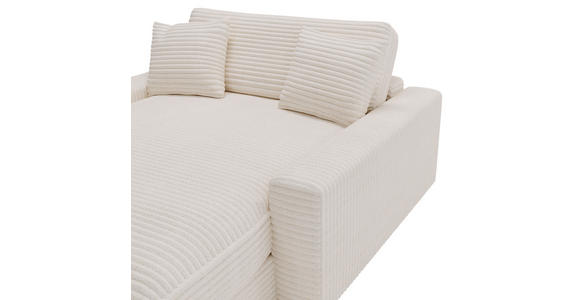 XXL-SESSEL Cord Naturfarben - Schwarz/Naturfarben, MODERN, Kunststoff/Textil (160/87/190cm) - Carryhome