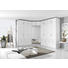 AUFSATZSCHRANK 117/39/117 cm Weiß - Alufarben/Weiß, Design, Kunststoff (117/39/117cm) - Carryhome