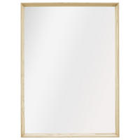 WANDSPIEGEL 52/72,5/4 cm    - Eichefarben, Design, Glas/Holz (52/72,5/4cm)