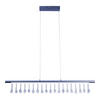 LED-HÄNGELEUCHTE Nobilis 100 cm   - Grau, Design, Glas/Metall (100cm) - Näve
