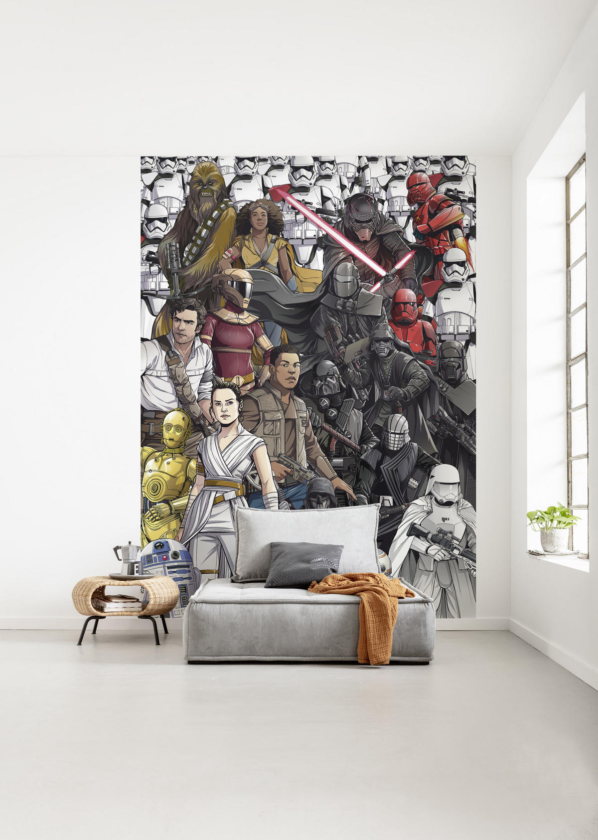 FOTOTAPETE - Multicolor, Trend, Textil (200/280cm)