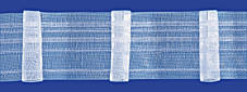 BEHÚZÓSZALAG  - áttetsző, Konventionell, textil (7cm)