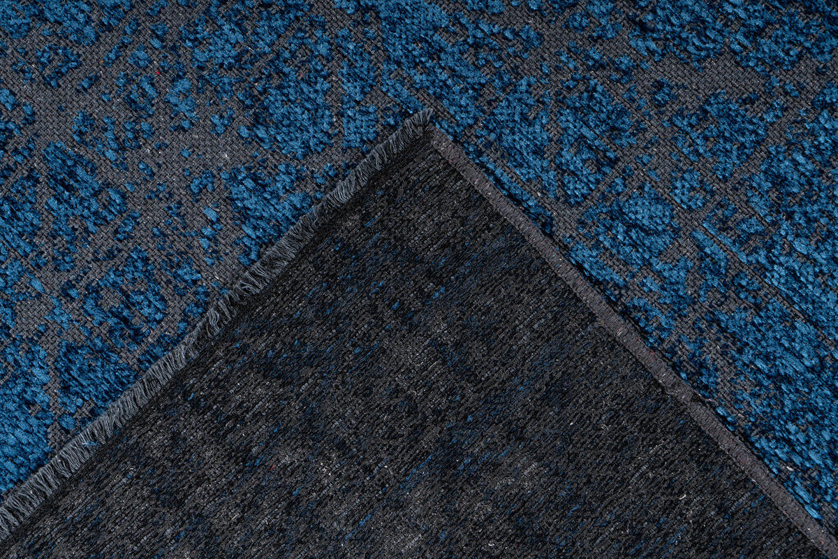 FLACHWEBETEPPICH 80/150 cm Kalea  - Blau, Basics, Textil (80/150cm) - Kayoom