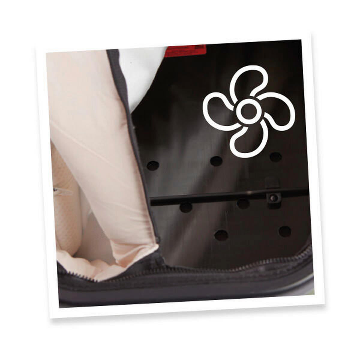 KOMBIKINDERWAGEN  FX4 Swing Set  Mokka  - Beige/Schwarz, Basics, Textil (100/55/130cm) - Gesslein