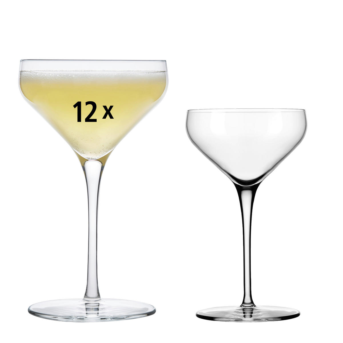 GLÄSERSET PRISM  12-teilig  - Klar, Basics, Glas (10/16,5cm)